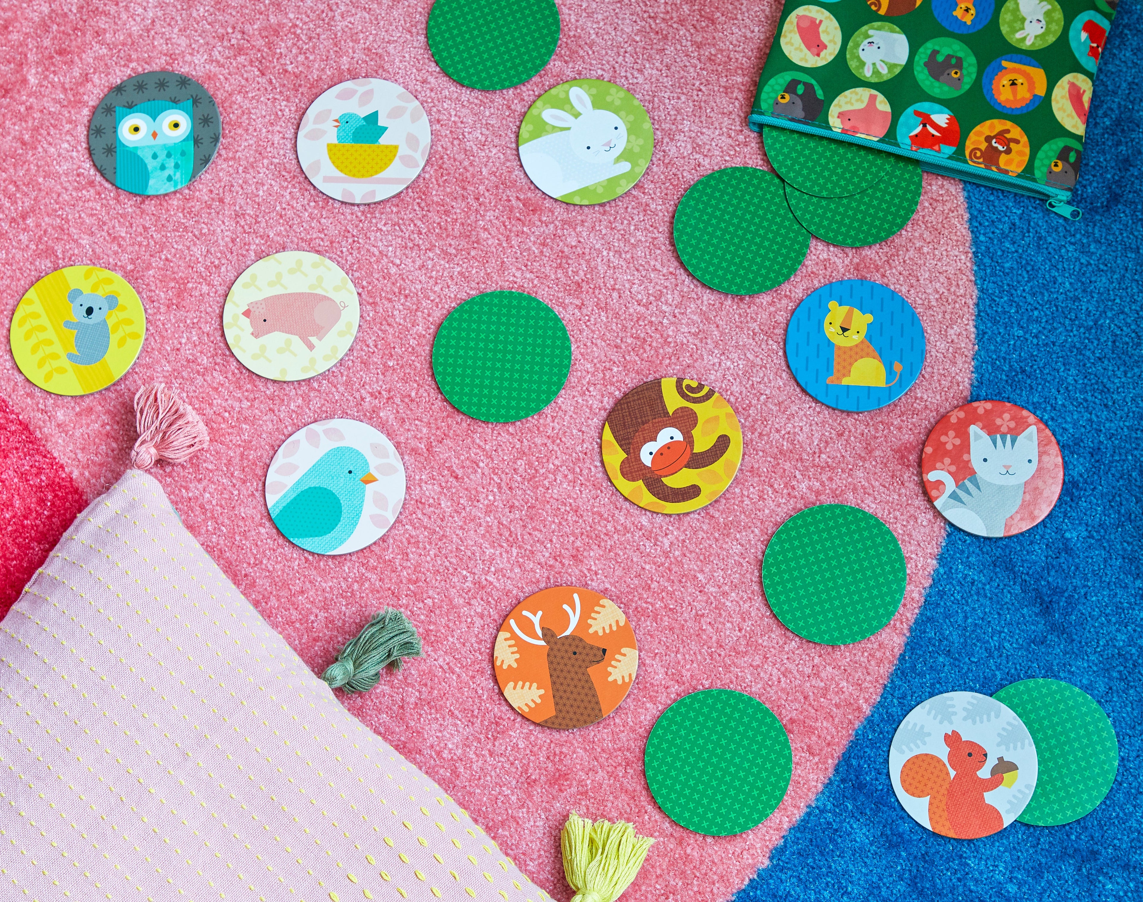 Animals + Babies Matching Game