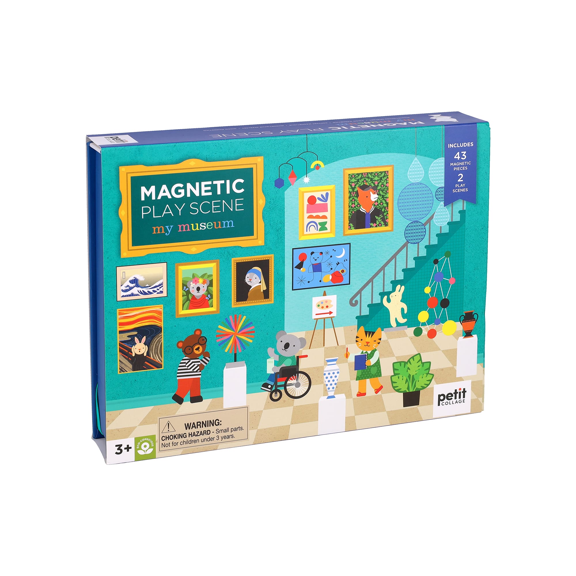 Magnetic Play Scene: My Museum