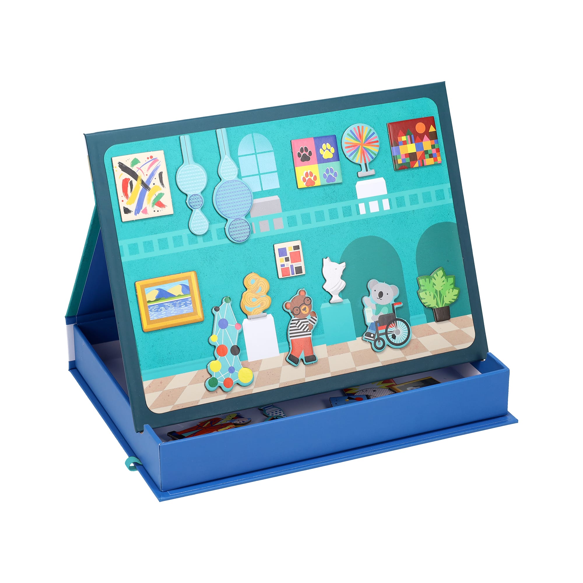 Magnetic Play Scene: My Museum