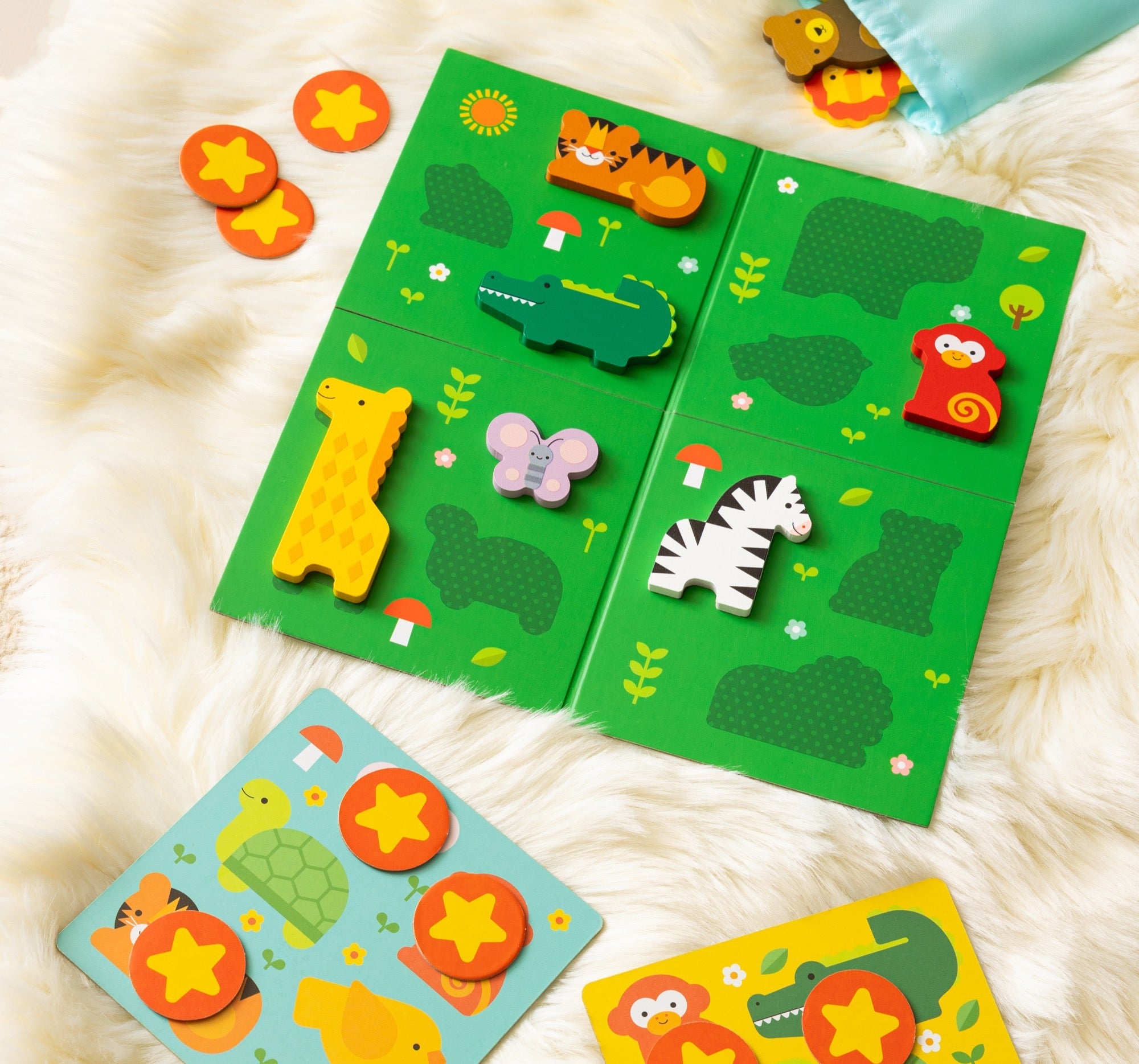 First Bingo Game: Animal Friends