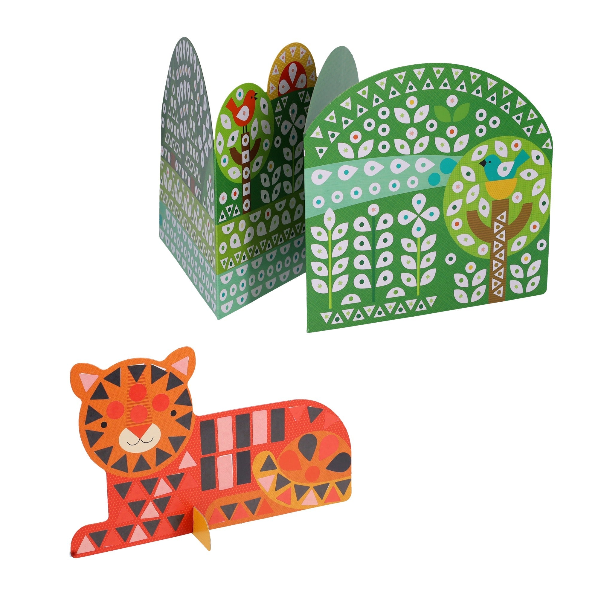 Mosaic Sticker Activity: Animal Friends
