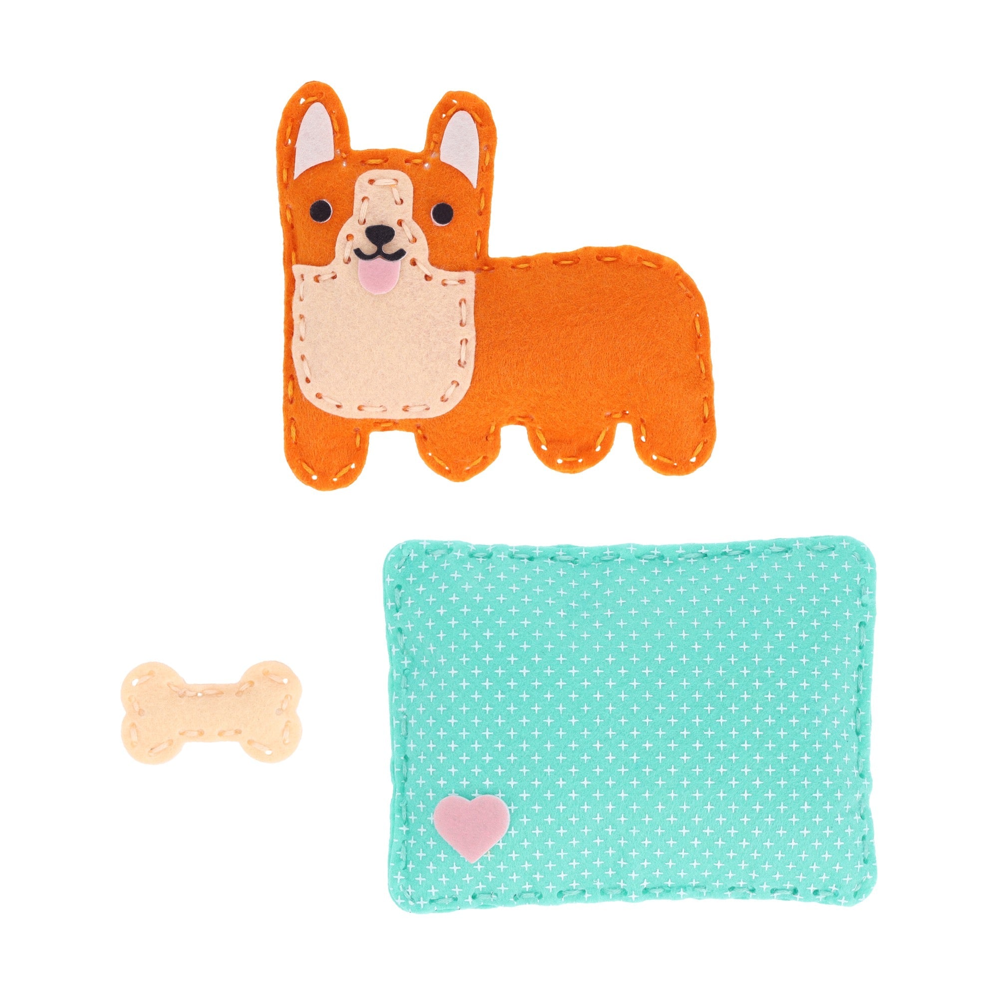 Mini Craft Kit: Pocket Pet Corgi
