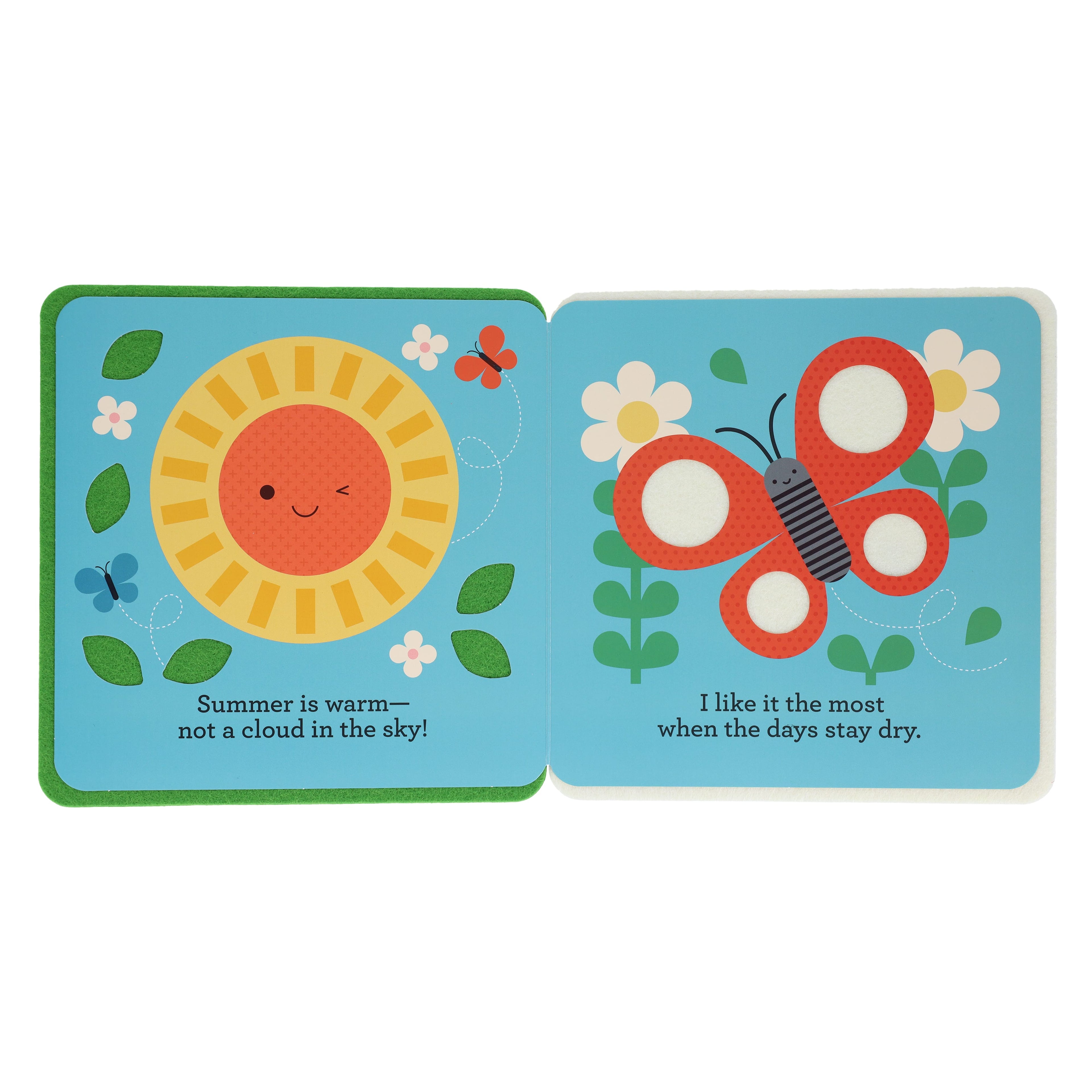 A First Felt Book: Rain and Shine