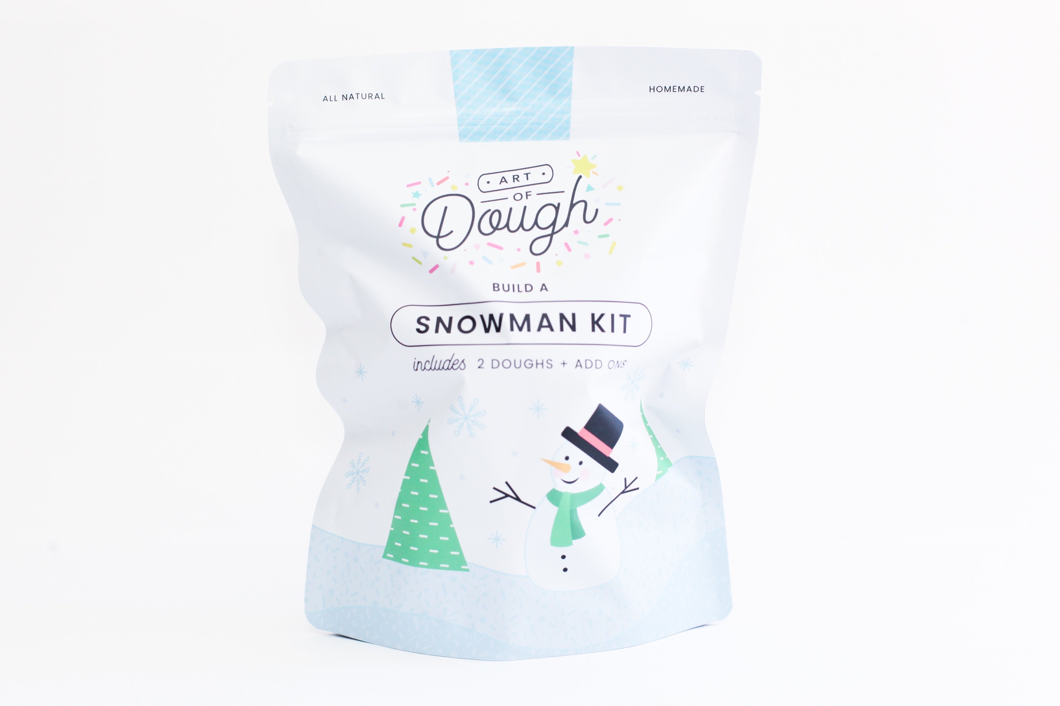 Build a Snowman Dough Pouch