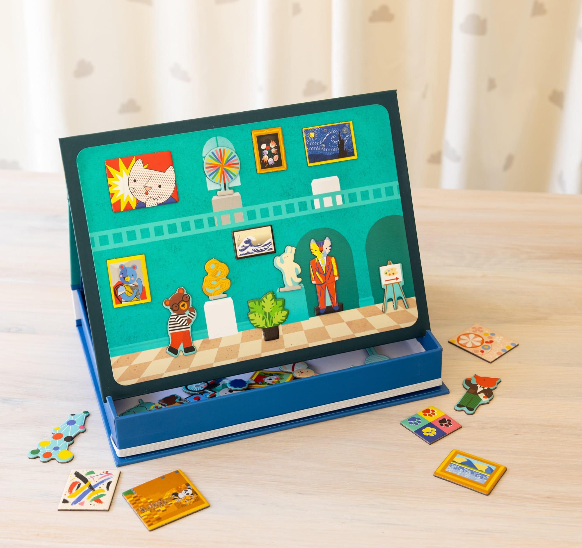 Magnetic Play Scene: My Museum