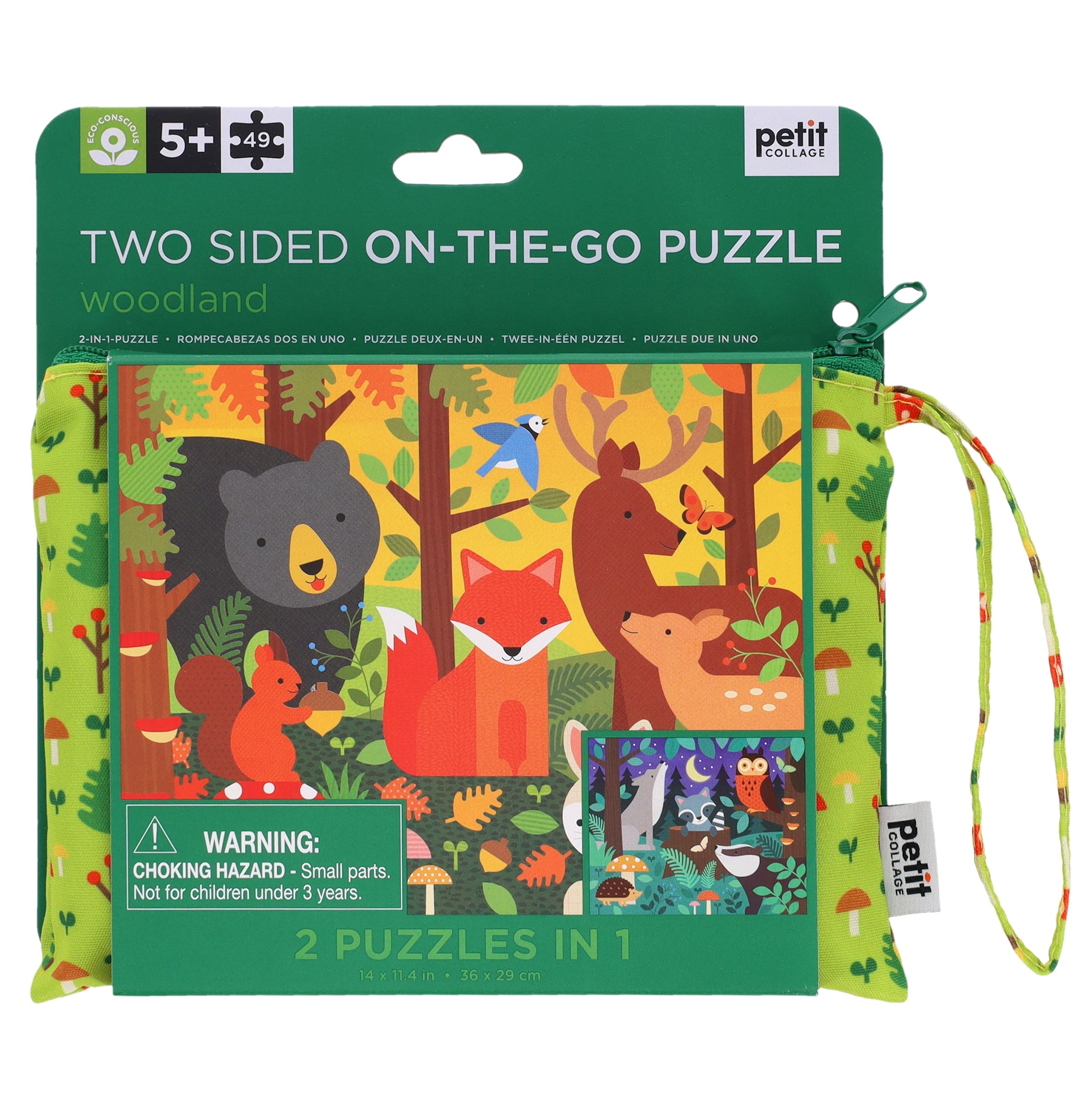 Two-sided Woodland On-the-Go Puzzle